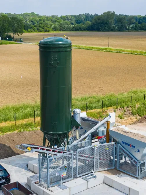 Betontankstelleaufnahme